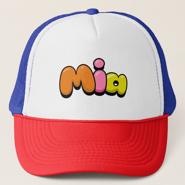 Gorra De Camionero Mia (Anverso)