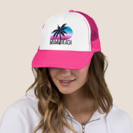 Gorra De Camionero Miami Beach