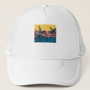 Gorra De Camionero Miami Beach