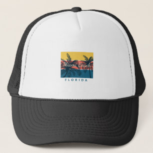 Gorra De Camionero Miami Beach Florida