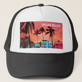 Gorra De Camionero Miami Beach, la Florida