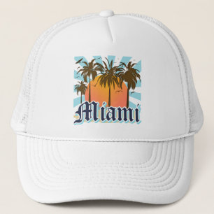 Gorra De Camionero Miami Beach la Florida FLA