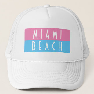 Gorra De Camionero Miami Beach Vice Trucker Hat