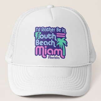 Gorra De Camionero Miami South Beach