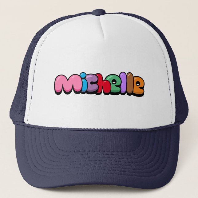 Gorra De Camionero Michelle (Anverso)