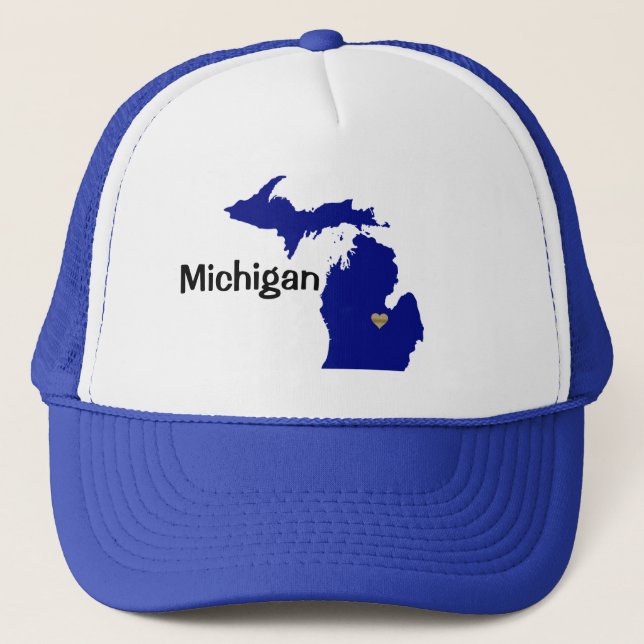 Gorra De Camionero Michigan (Anverso)