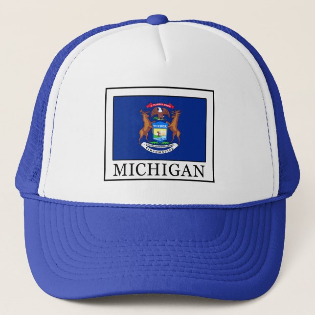 Gorra De Camionero Michigan (Anverso)