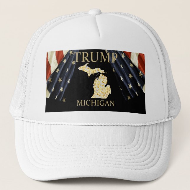 GORRA DE CAMIONERO MICHIGAN (Anverso)