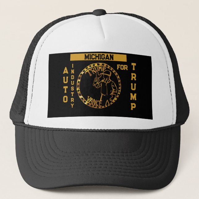 GORRA DE CAMIONERO MICHIGAN (Anverso)