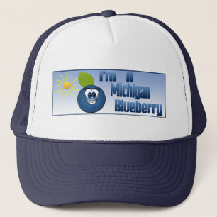 Gorra De Camionero Michigan Blueberry