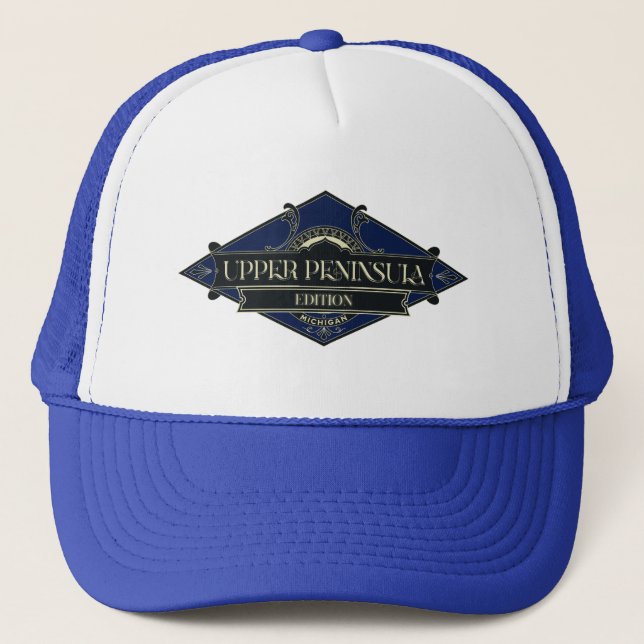 Gorra De Camionero Michigan - Península Superior (Anverso)