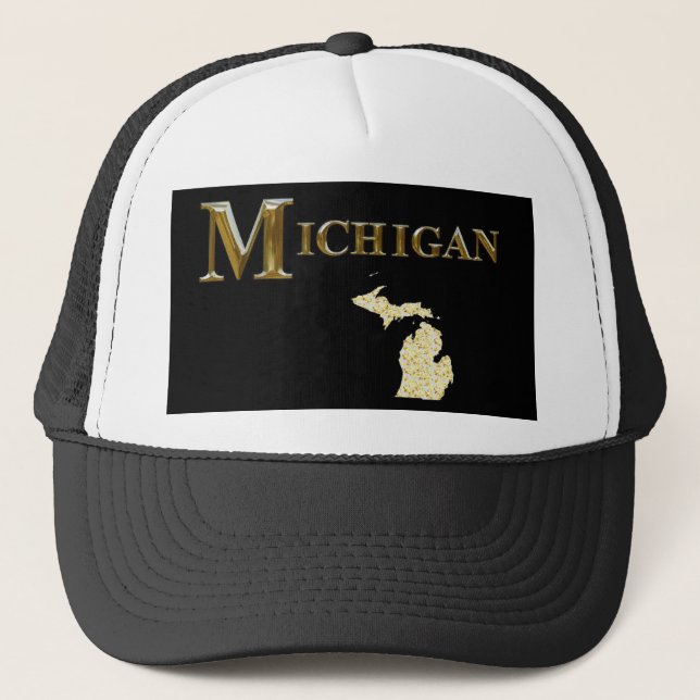 GORRA DE CAMIONERO MICHIGAN TRUCKER HAT (Anverso)