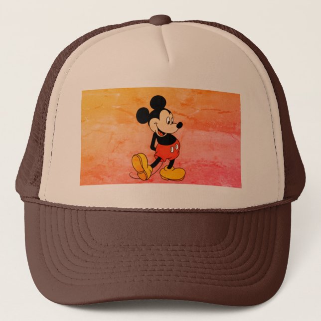 Gorra De Camionero Mickey Mousse & Phrases Trucker Hat (Anverso)