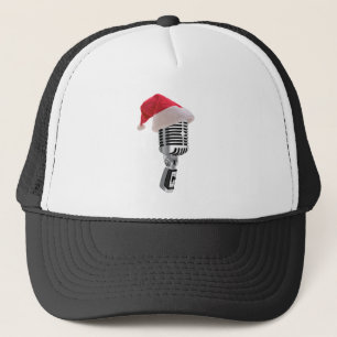 Gorra De Camionero micrófono de santa
