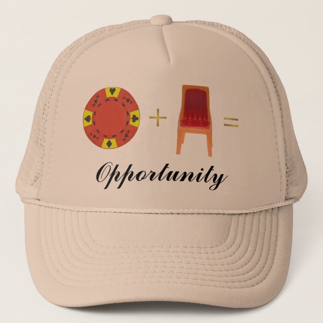 Gorra De Camionero Microprocesador y una silla (Anverso)