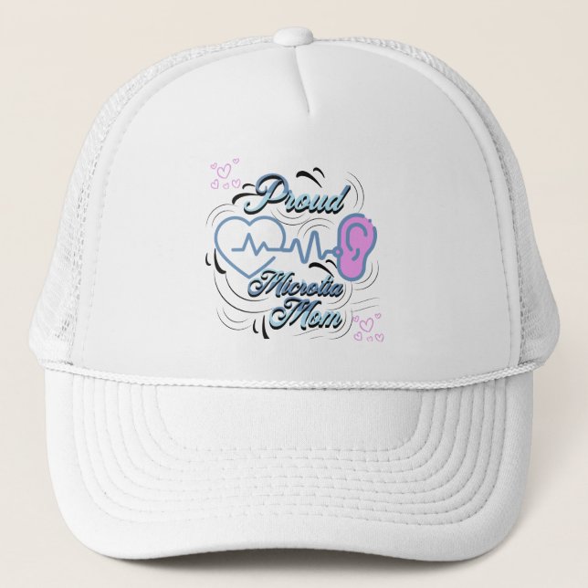 Gorra De Camionero Microtia Mom (Anverso)