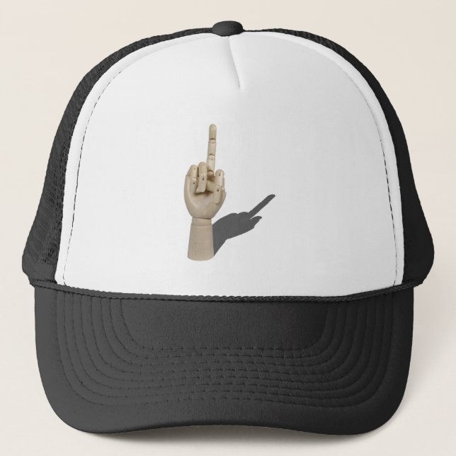 Gorra De Camionero MiddleFinger120710 (Anverso)