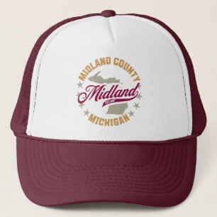 Gorra De Camionero Midland, Michigan