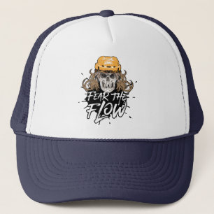 Gorra De Camionero Miedo al flujo (pelo de hockey)