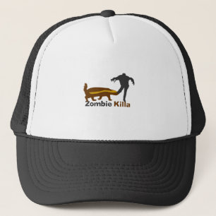 Gorra De Camionero Miel Badger Zombie Killa