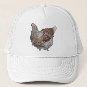 Gorra De Camionero Miel la gallina atada azul de Wyandotte