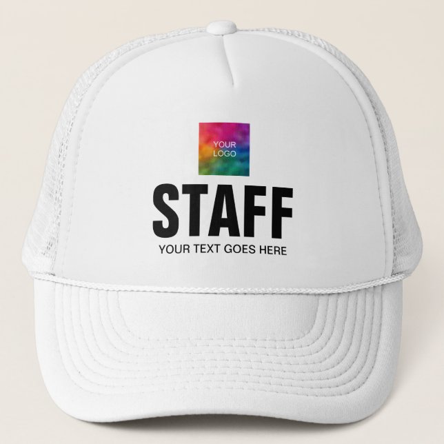 Gorra De Camionero Miembro Personalizado De La Tripulación Del Person (Anverso)