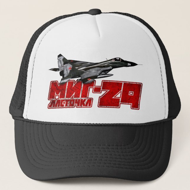 Gorra De Camionero MiG-29 (Anverso)