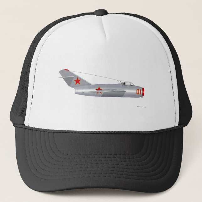 Gorra De Camionero MIG Mig-15 (Anverso)