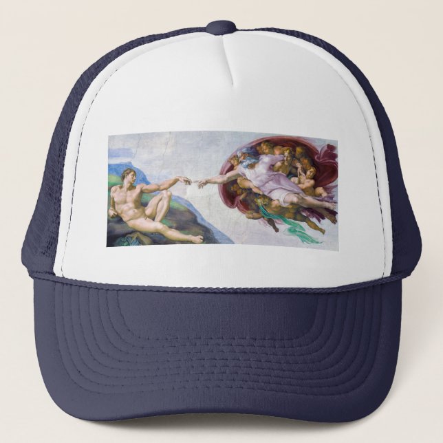 Gorra De Camionero Miguel Ángel - Creación de Adam aislado (Anverso)