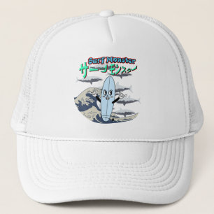 Gorra De Camionero Mikitiez surf windsurf menta monstruosa japanesewa