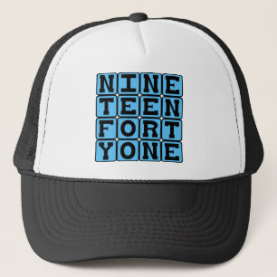 Gorra De Camionero Mil Novecientos Cuarenta y Uno, Año 1941
