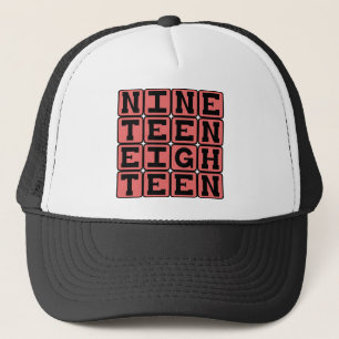Gorra De Camionero Mil Novecientos Dieciocho, Año 1918