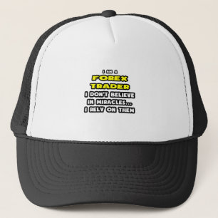 Gorra De Camionero Milagros y comerciantes de divisas... Divertido