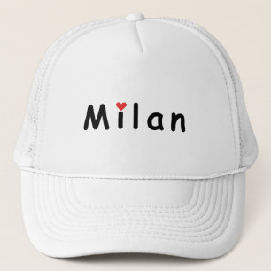 Gorra De Camionero Milano Milano Italia Amo Milán