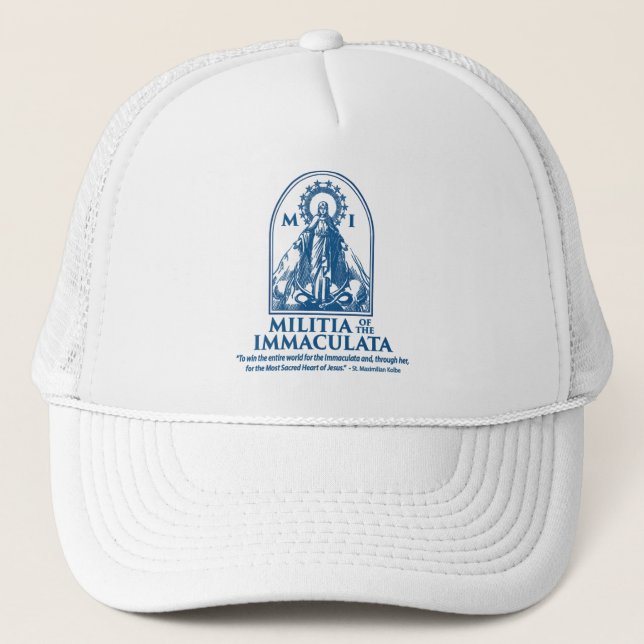 Gorra De Camionero Milicia de La Inmaculata. (Anverso)
