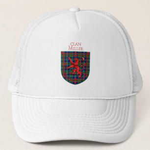 Gorra De Camionero Miller Tartan Scottish Plaid Lion Rampant