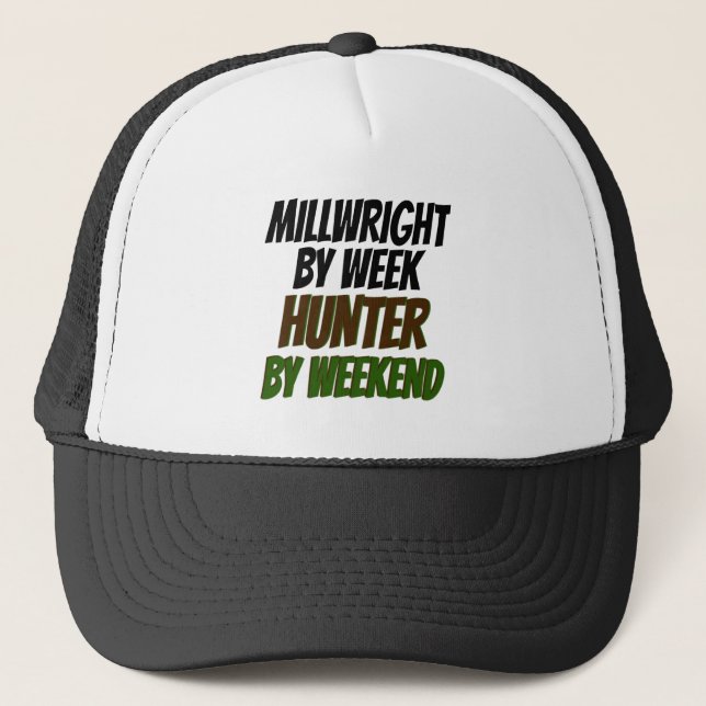 Gorra De Camionero Millwright Hunter (Anverso)