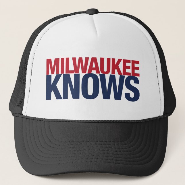 Gorra De Camionero Milwaukee sabe (Anverso)