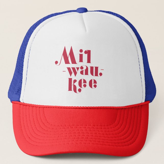 Gorra De Camionero Milwaukee Trucker hat (Anverso)