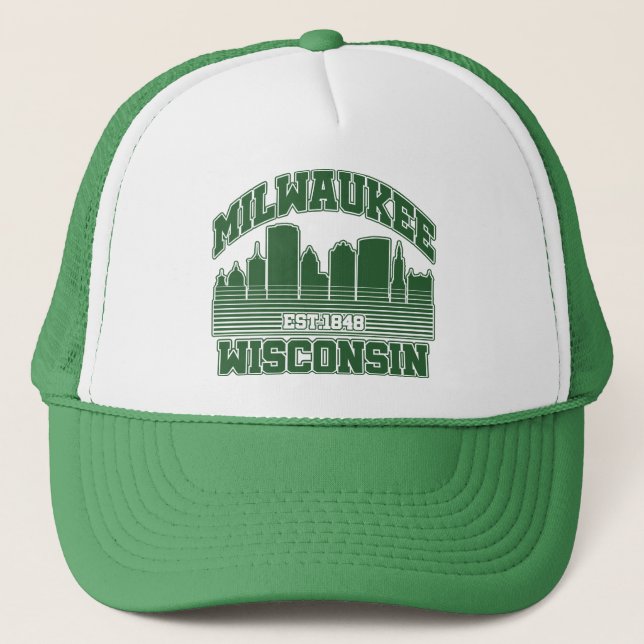 Gorra De Camionero Milwaukee, Wisconsin (Anverso)