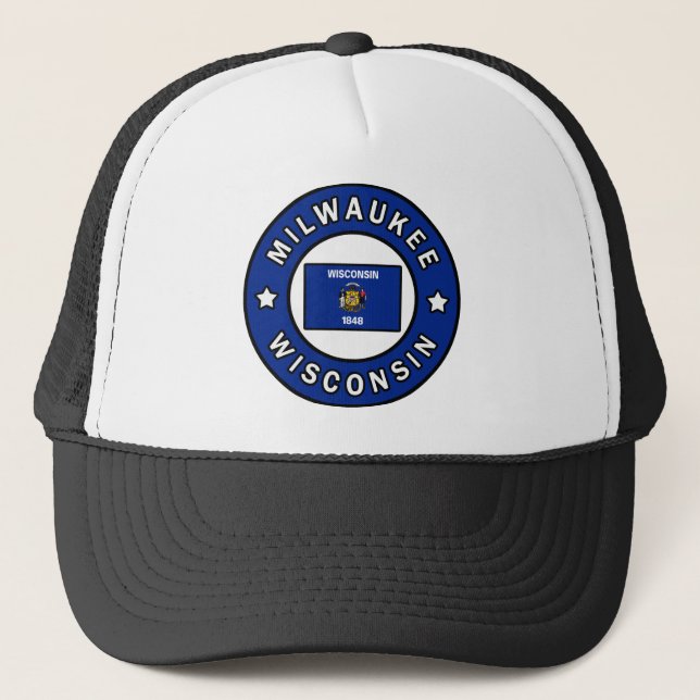 Gorra De Camionero Milwaukee Wisconsin (Anverso)