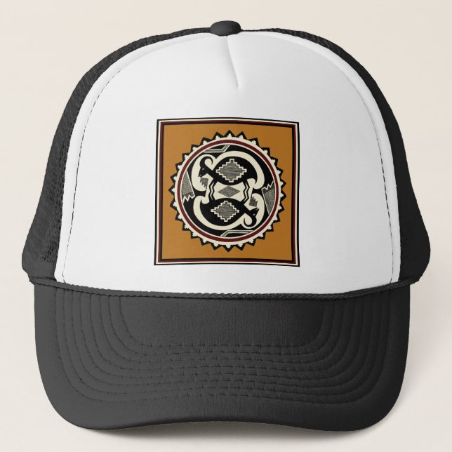 Gorra De Camionero Mimbres Espíritus Tribales (Anverso)