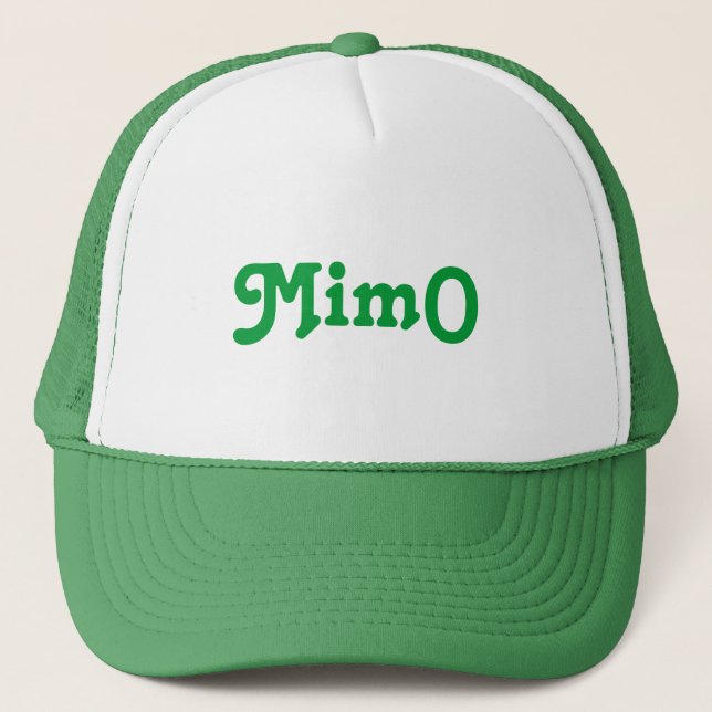 Gorra De Camionero MimO (Anverso)