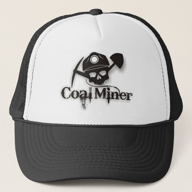 Gorra De Camionero minero de carbón (Anverso)