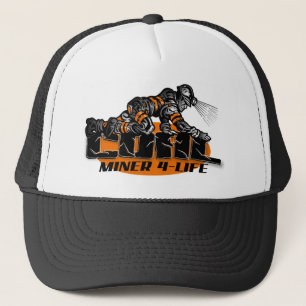 Gorra De Camionero MINERO de CARBÓN 4-LIFE