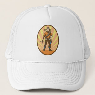 Gorra De Camionero Minero de oro