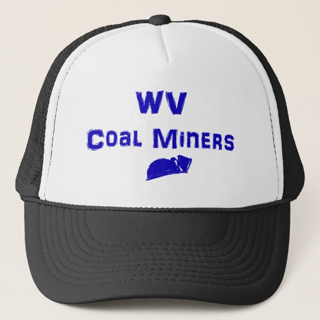 Gorra De Camionero Mineros de carbón de WV (Anverso)