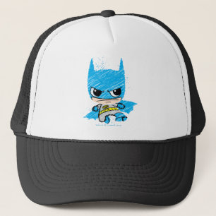 Gorra De Camionero Mini esbozo de Batman