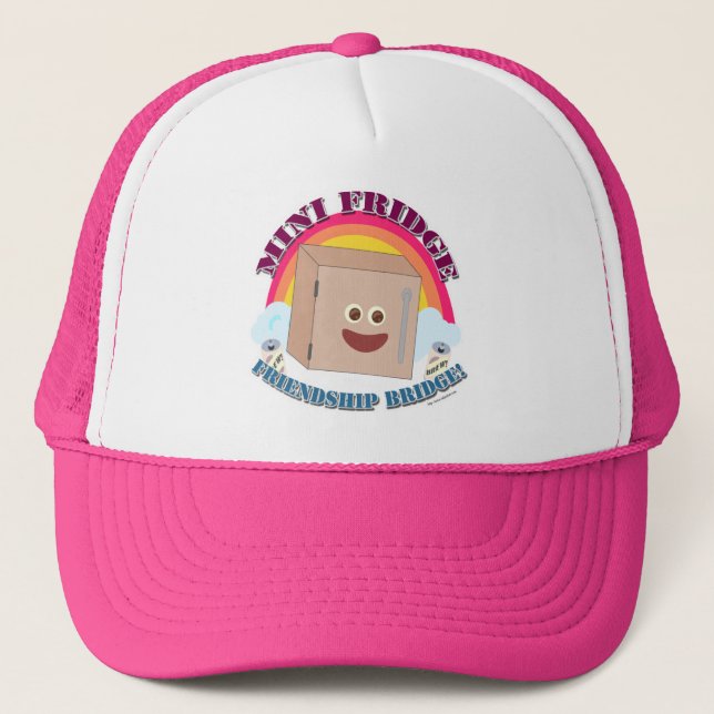 Gorra De Camionero Mini Fridge Epic Fun College Life Personalizado (Anverso)