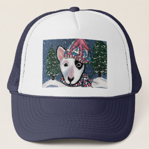 Gorra De Camionero Miniatura de Bull Terrier